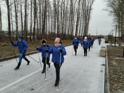 Шиловцы опробовали новый физкультурный маршрут